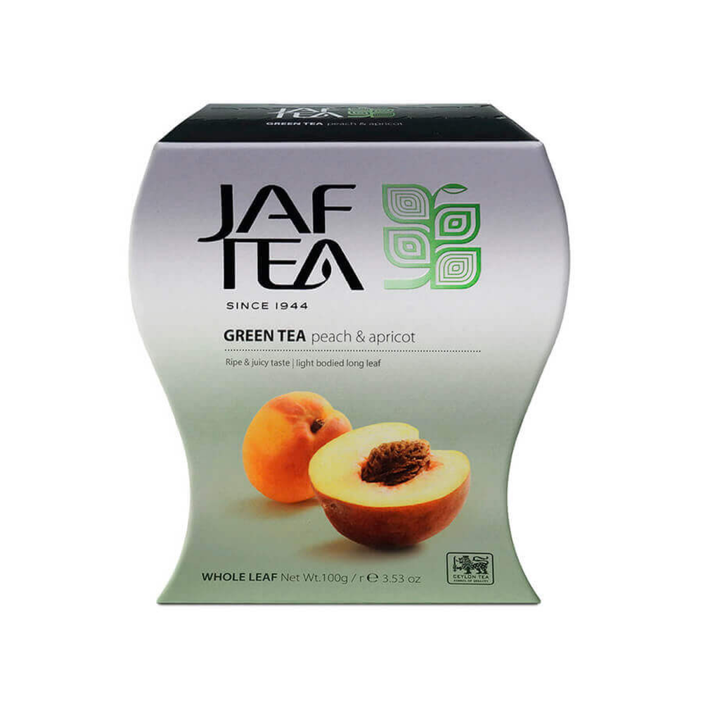 Чай зеленый Jaf Tea Peach & Apricot, 100 г
