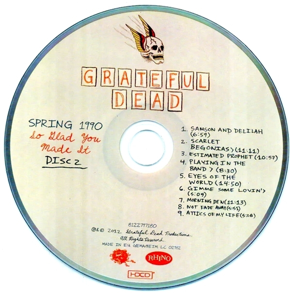 Grateful Dead / Spring 1990 - So Glad You Made It (2HDCD)