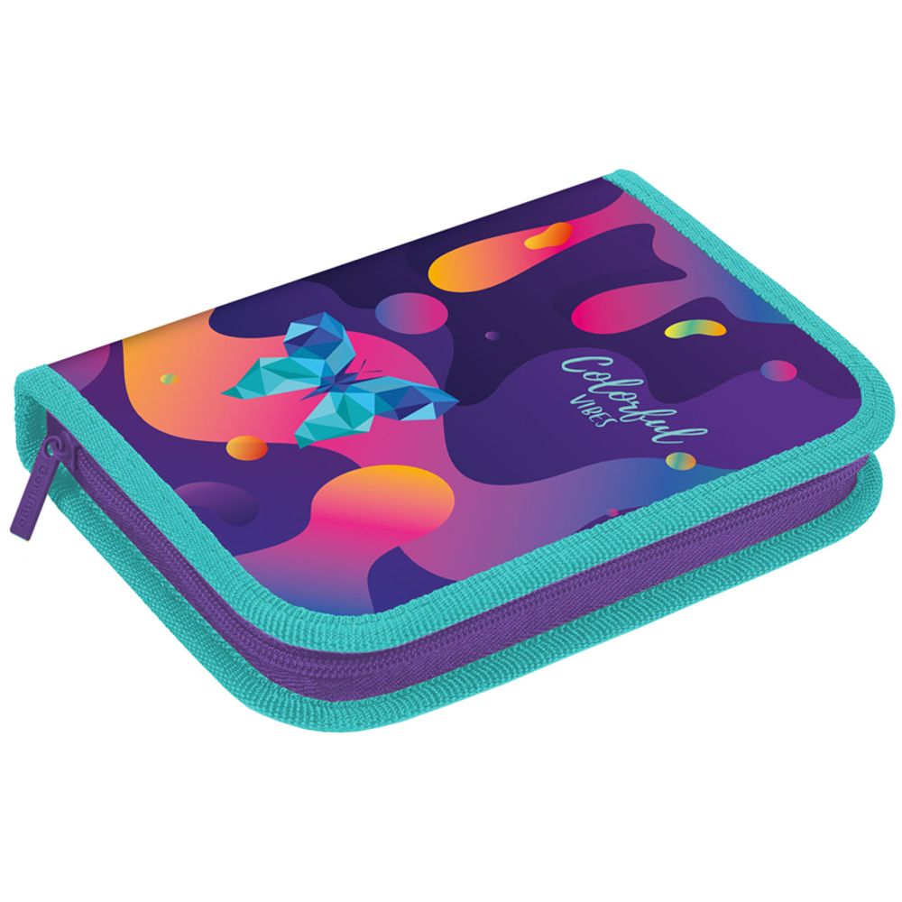 Пенал 1 отделение 200х140х40 Berlingo Color vibes, ткань