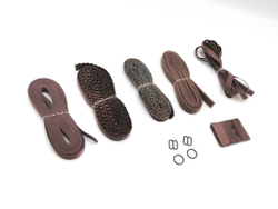 Набор резинок и фурнитуры №5, перец