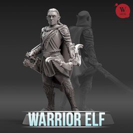 Миниатюра Warrior Elf
