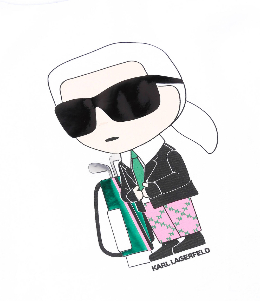 Футболка Karl Lagerfeld Kids - белый(Z30111)