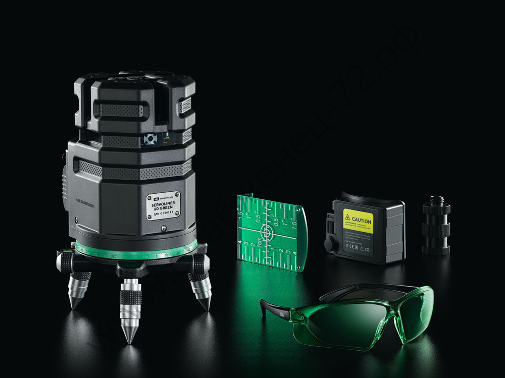 Лазерный уровень ADA 6D Servoliner GREEN