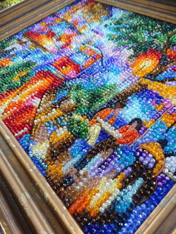 С-11 Набор для вышивания хрустальными камнями Магия старины