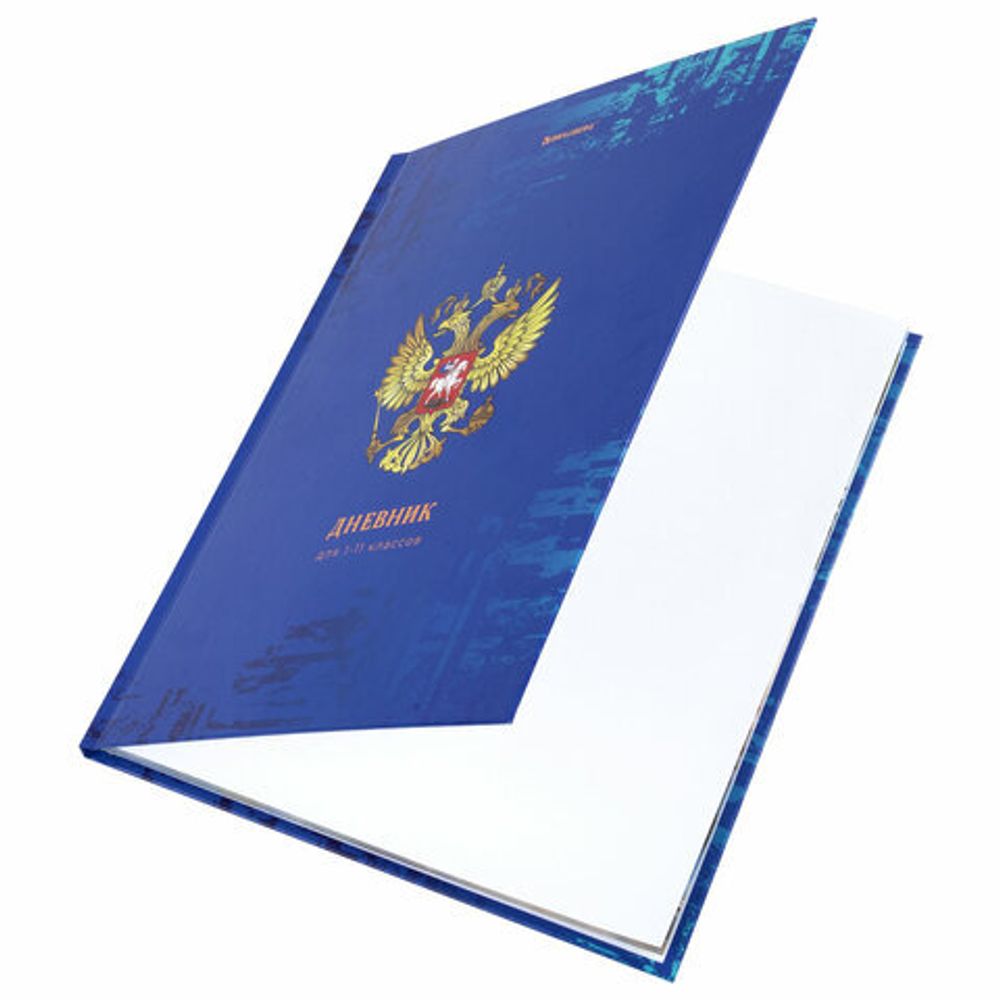 Дневник 1-11 класс 40 л., твердый, BRAUBERG, ламинация, цветная печать, "РОССИЙСКОГО ШКОЛЬНИКА-8", 106860