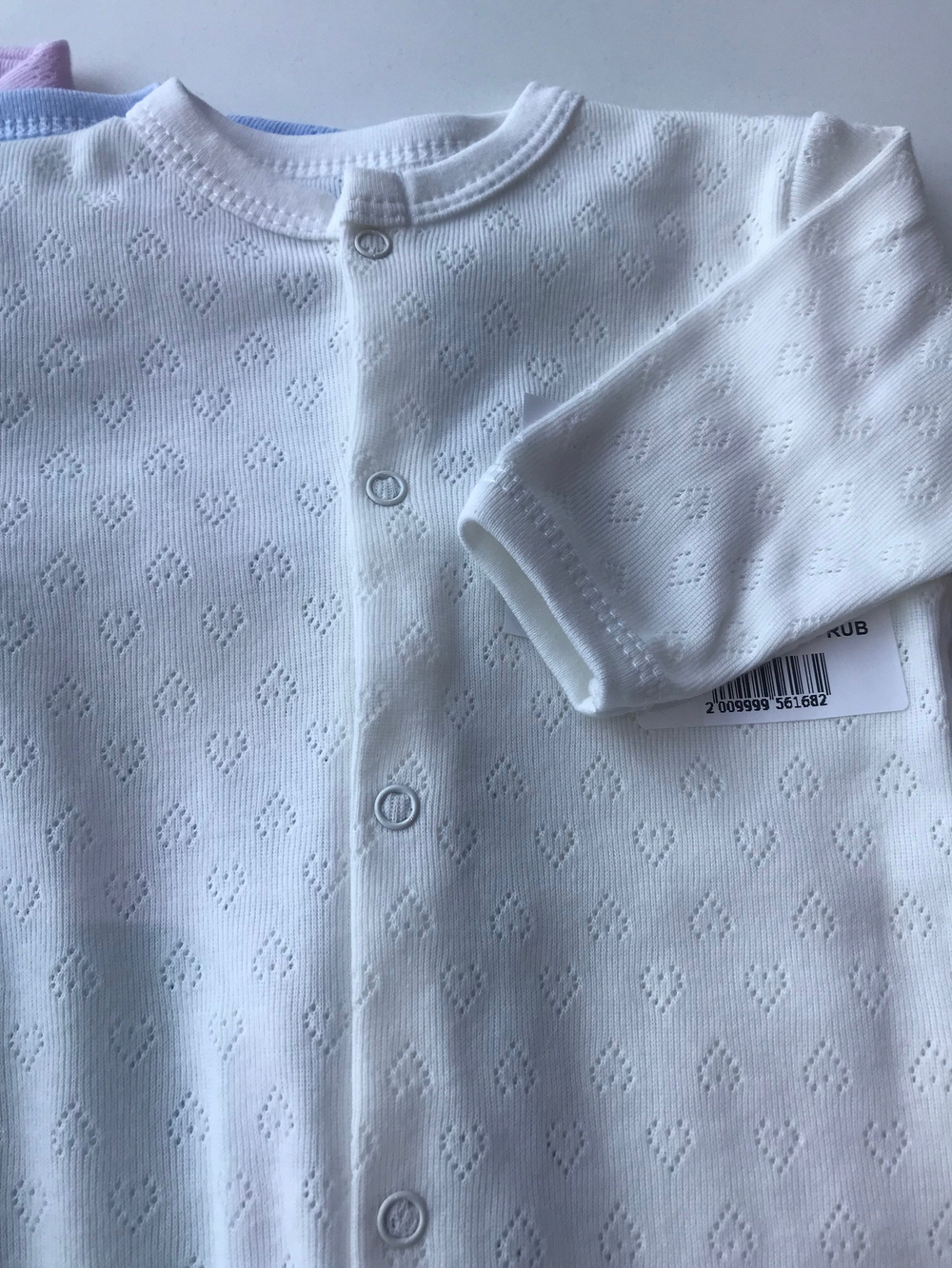 Комбинезон Однотонный (Малышеево) кулир Арт: 0204Р (Размер: 68)