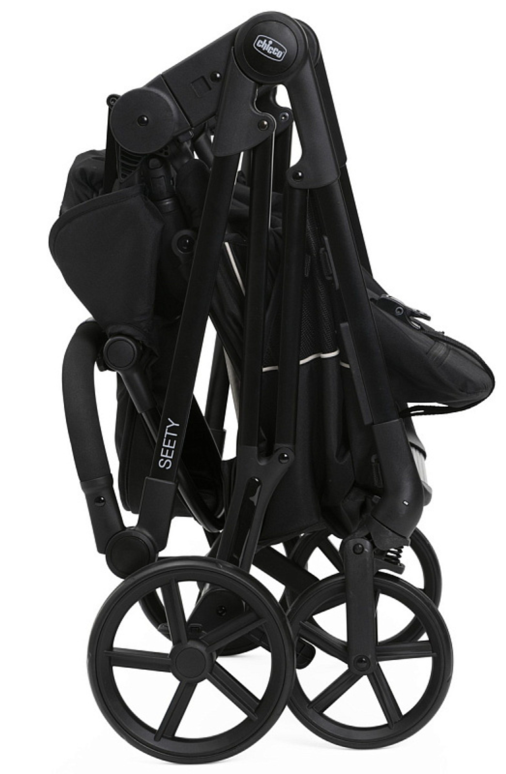Коляска Chicco Seety 2 в 1 Etna Black