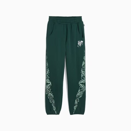 PUMA X HARRY POTTER СПОРТИВНЫЕ БРЮКИ, ЗЕЛЕНЫЙ