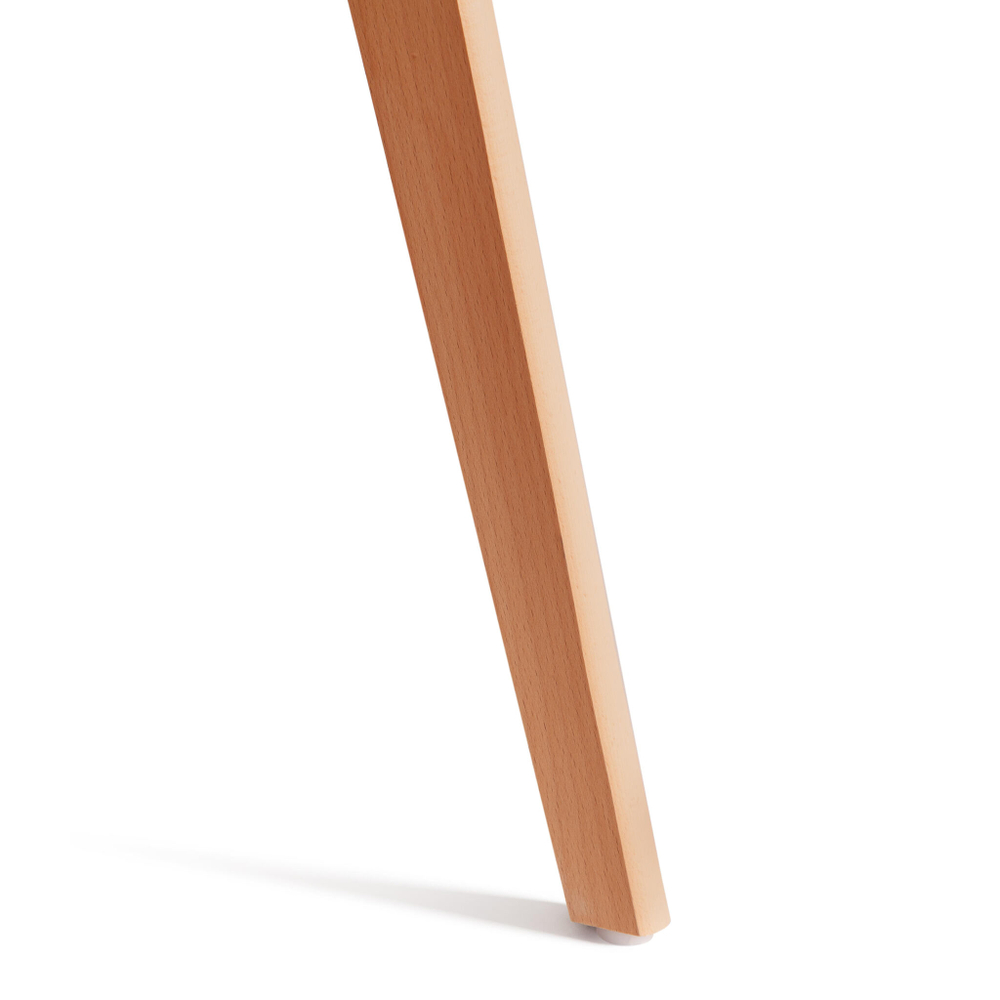 Стул CINDY SOFT (mod. C1021F1-1) фактурный велюр/дерево бук, 55 х 48 х 83 см, Серый LY1701-26 / натуральный (Комплект из 4 шт.)