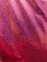 Блёстки Глиттеры 806-02мм - Красно-вишнёвый голографик - универсальные