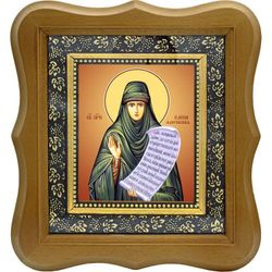 Елена Флоровская преподобная. Икона на холсте.