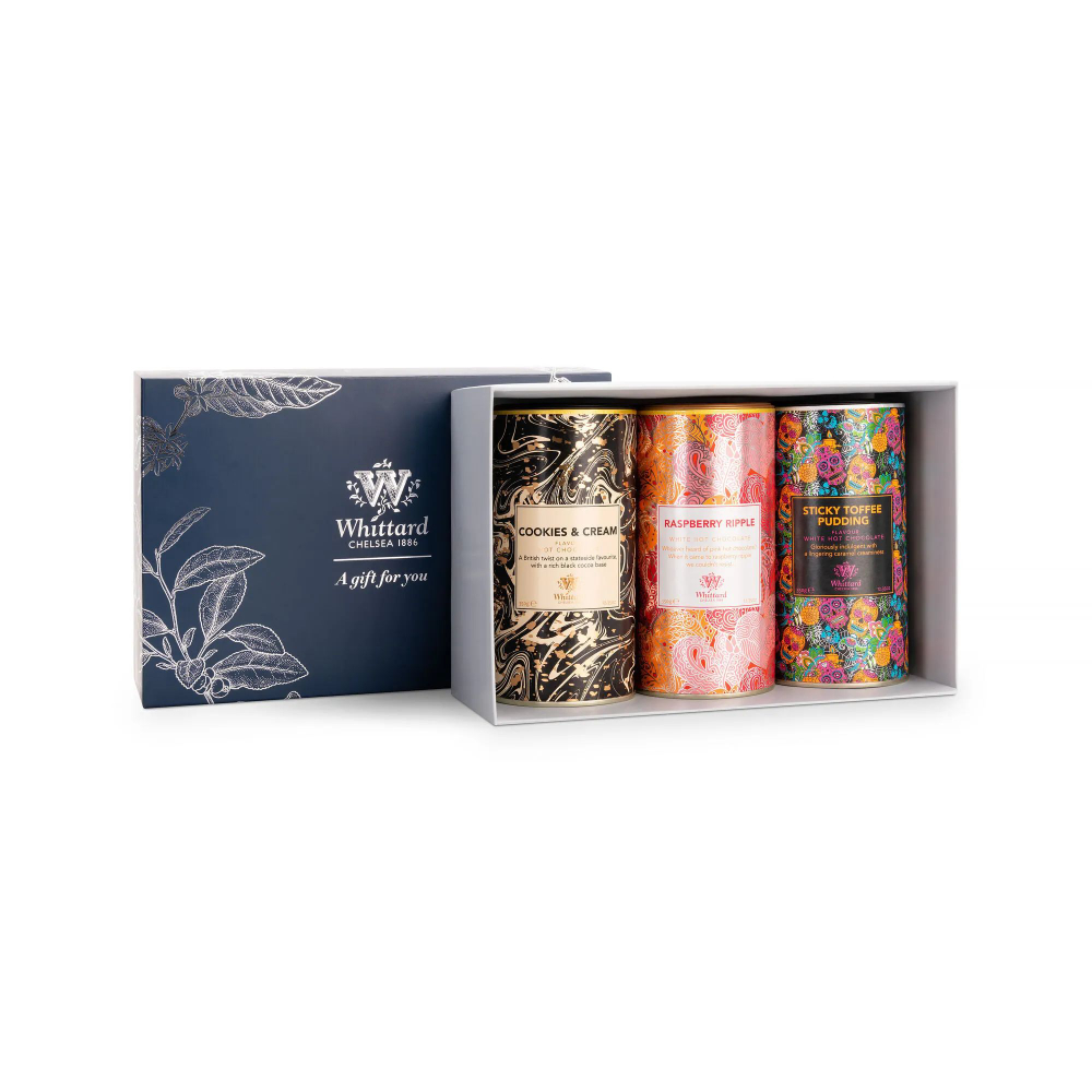 Whittard Chelsea 1886 Набор горячего шоколада Limited Edition Creative Hot Chocolate Gift Box, 3x350г