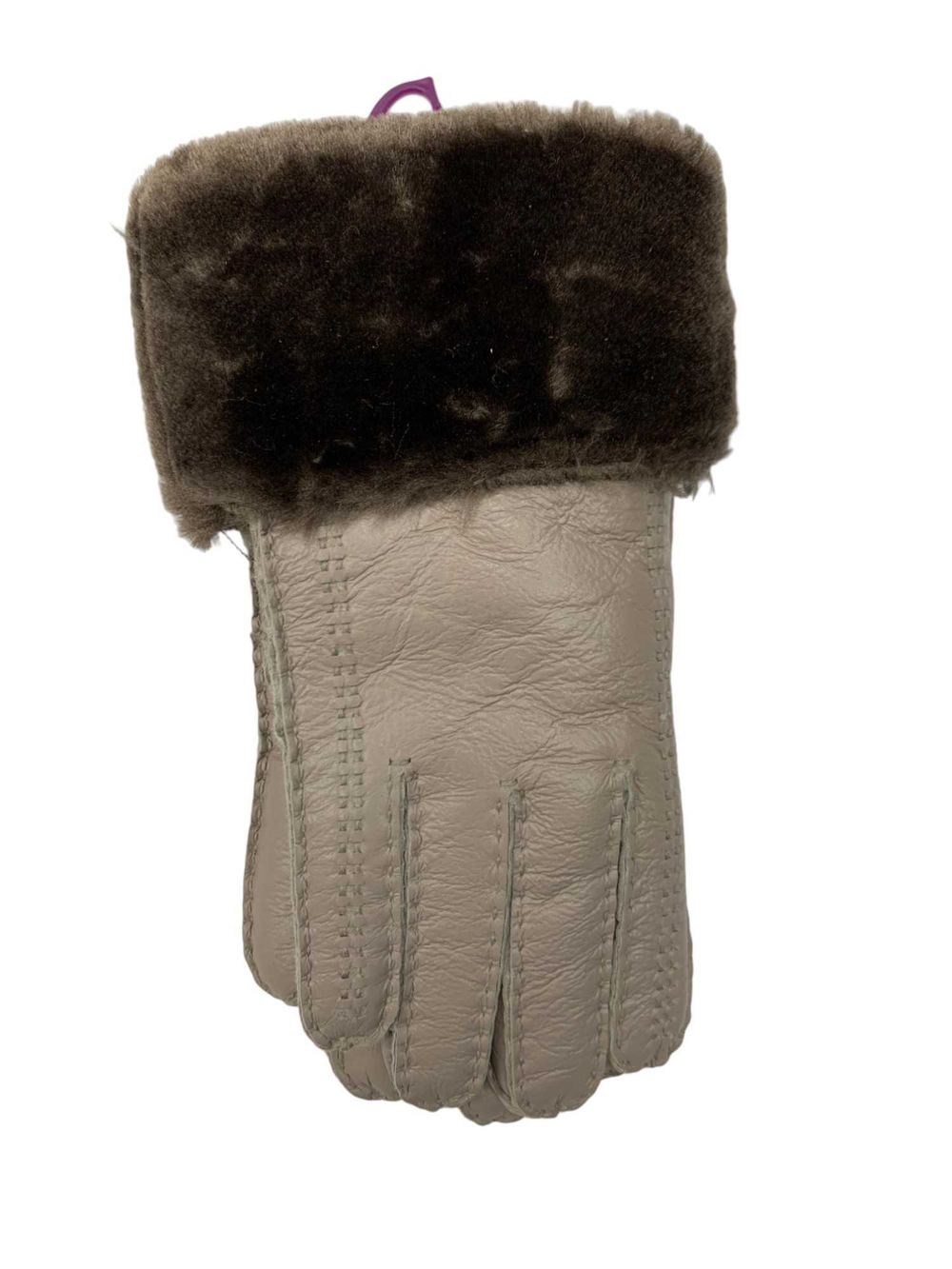 Перчатки. Женские. Материал верха: Дубленка. Подклад: Дубленка. 10 шт в упаковке, разные цвета.