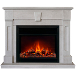 Каминокомплект Real Flame Kellie 25,5/26 WT с очагом Moonblaze Deluxe Black