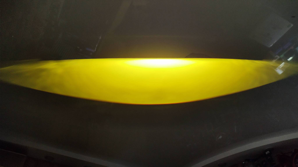 25 - BI+, Б. Дальний + Желтый / ПТФ BI-LED J-25 (Ближний, дальний + желтый) би-линзы для Toyota/Lexus, светодиодные противотуманные фары (2 шт. / комплект)