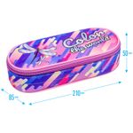 Пенал корпусный 1 отделение, 210*85*50 Berlingo "Color the world", полиэстер