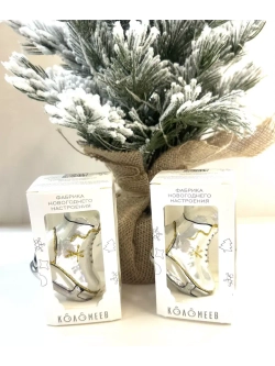 Елочное украшение Коньки-2 шт