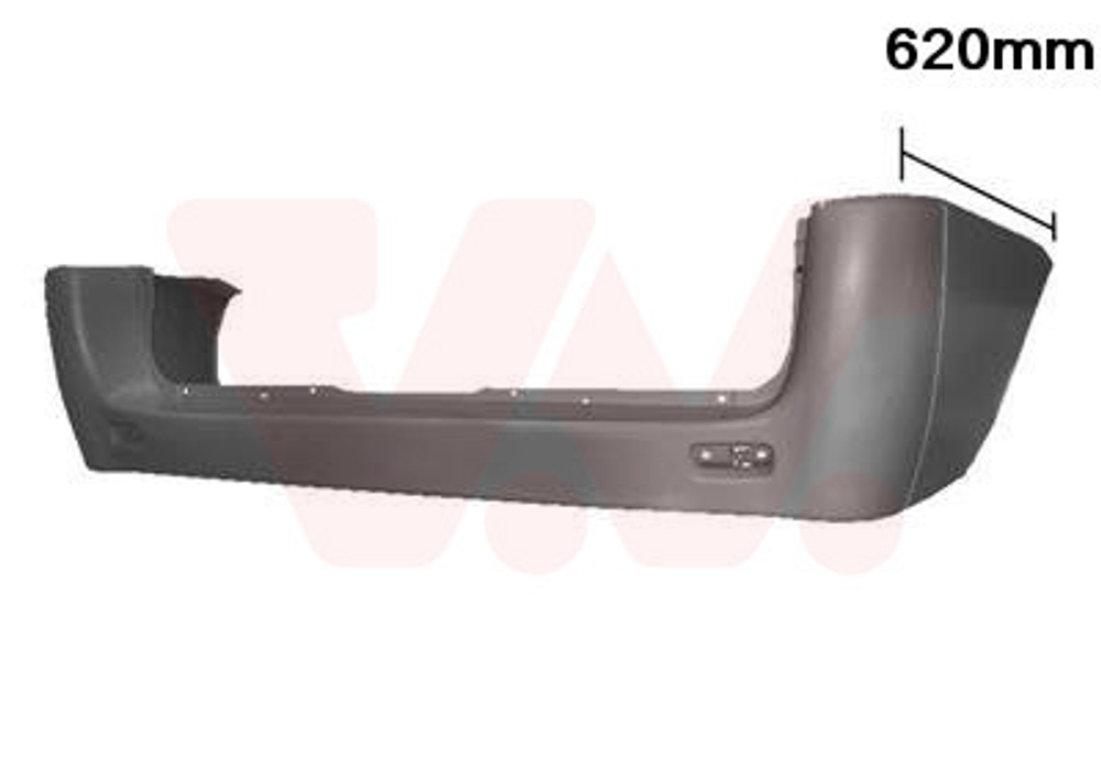 VAN WEZEL - 1612540-VAN - Bumper - Povrat artikla narucenog iz Njemacke nije moguc.