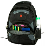 Рюкзак Wenger 15", черный/серый, 34х17х47 см, 32 л