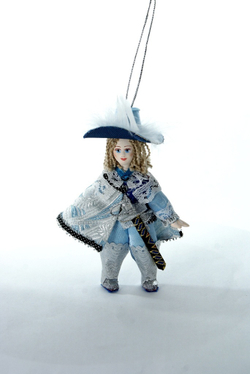 Кукла-подвеска коллекционная Потешного промысла Мушкетер