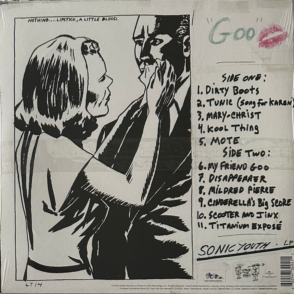 Sonic Youth - Goo (Европа 2015г.)