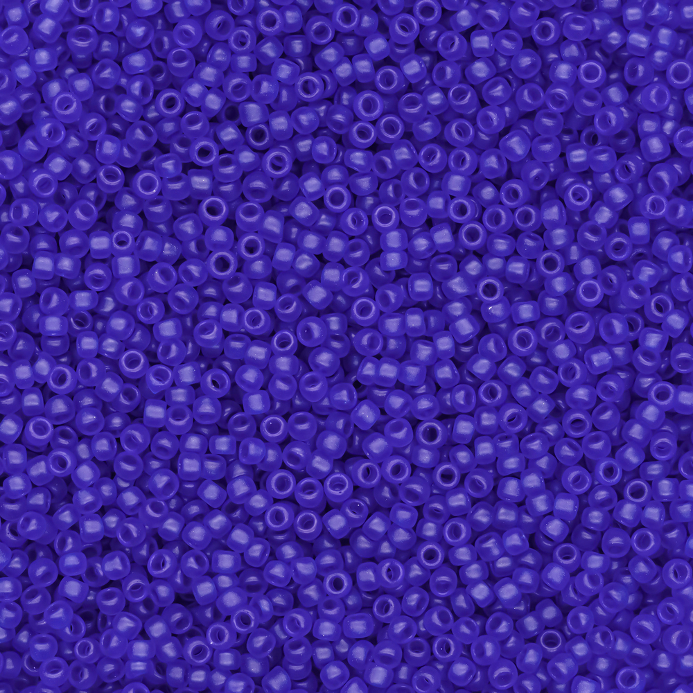 Японский бисер TOHO Round 15/0 (№8F), прозрачный матовый