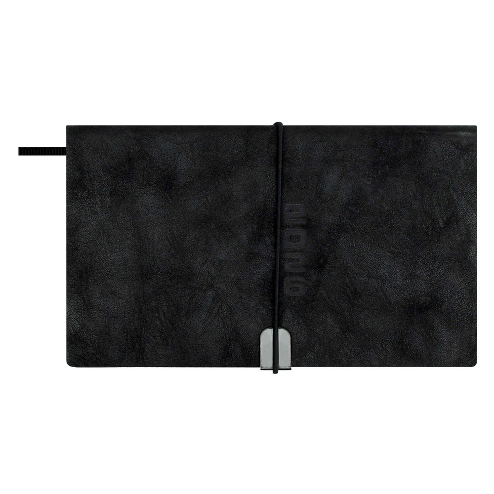 Еженедельник датированный 2026 ESCALADA, 175х95 мм, 64 л., арт. 70392/ 40 ТИВОЛИ ГЛОСС ЧЁРНЫЙ (кожзам: мягкий переплёт, материал обложки: искусственная кожа "Тиволи глосс"; декор: блинтовое тиснение; способ крепления блока: ниткошвейный; вн. блок: 64