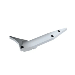 Заглушка левая PVC-STAIR-D-L (Arlight, Алюминий) 015485