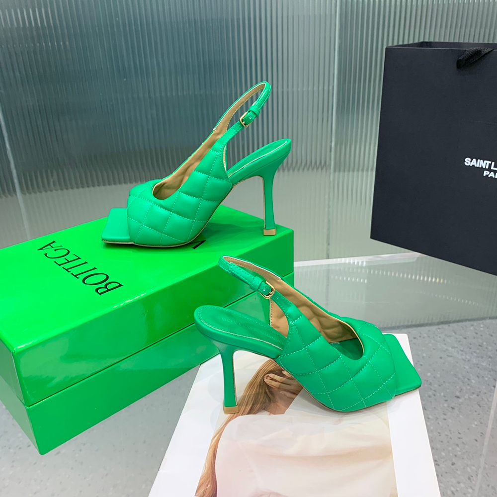 Bottega Veneta Padded Slingback Sandal