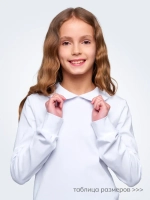 Блузка для девочки школьная