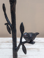 Стол "Птица" 68х49см Алюминий,стекло