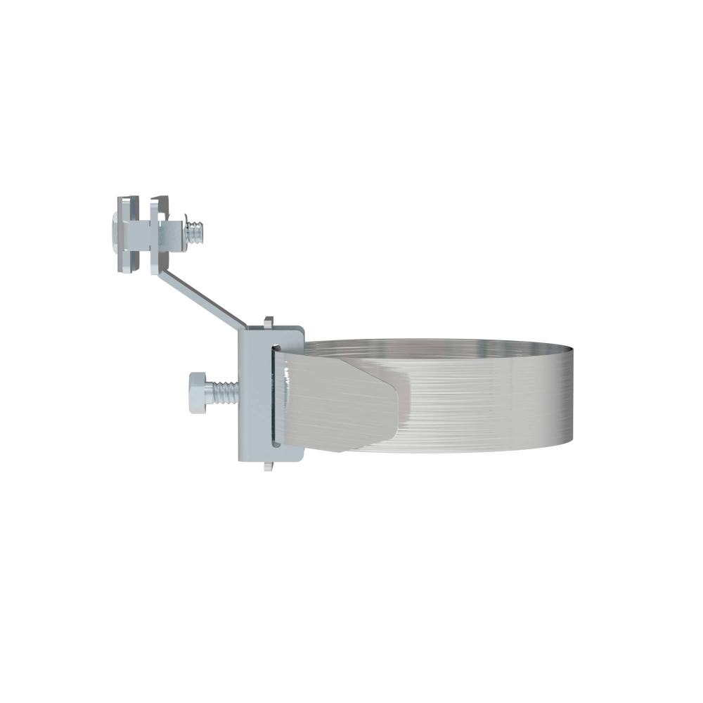 Хомут на металлические трубы, D80-160 мм