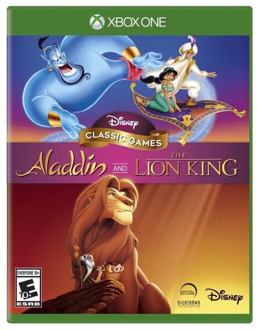 Disney Classic Games Aladdin and the lion king (Xbox) Б\У