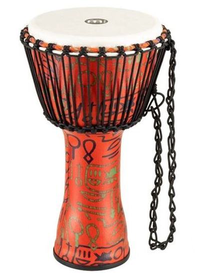 Джембе 10" С Веревочной Настройкой Travel Series, Синт Мембрана, Pharao'S Script Meinl Padj1-M-F