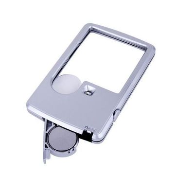 Лупа с подсветкой карманная MG4B-3