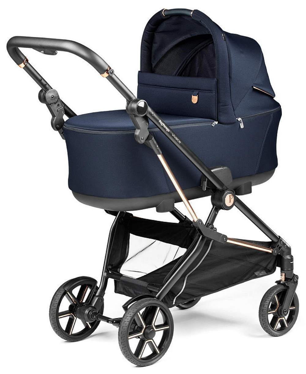 Коляска 3 в 1 Peg Perego Vivace New Culla Flex Lounge Blue Shine