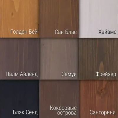 Пропитка для дерева водоотталкивающая акриловая матовая Pollux FB Water 100 "Блэк Сенд" 3 в 1, антисептик / лазурь / грунтовка для древесины, быстросохнущая, без запаха, черная, 1 литр