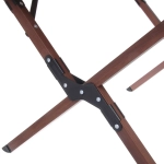 Стол кемпинговый складной DC-5002, 86*58*44 см, цвет: темное дерево, каркас алюминий, ТуристМастер