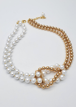 91001099 Колье SELENA PEARLS