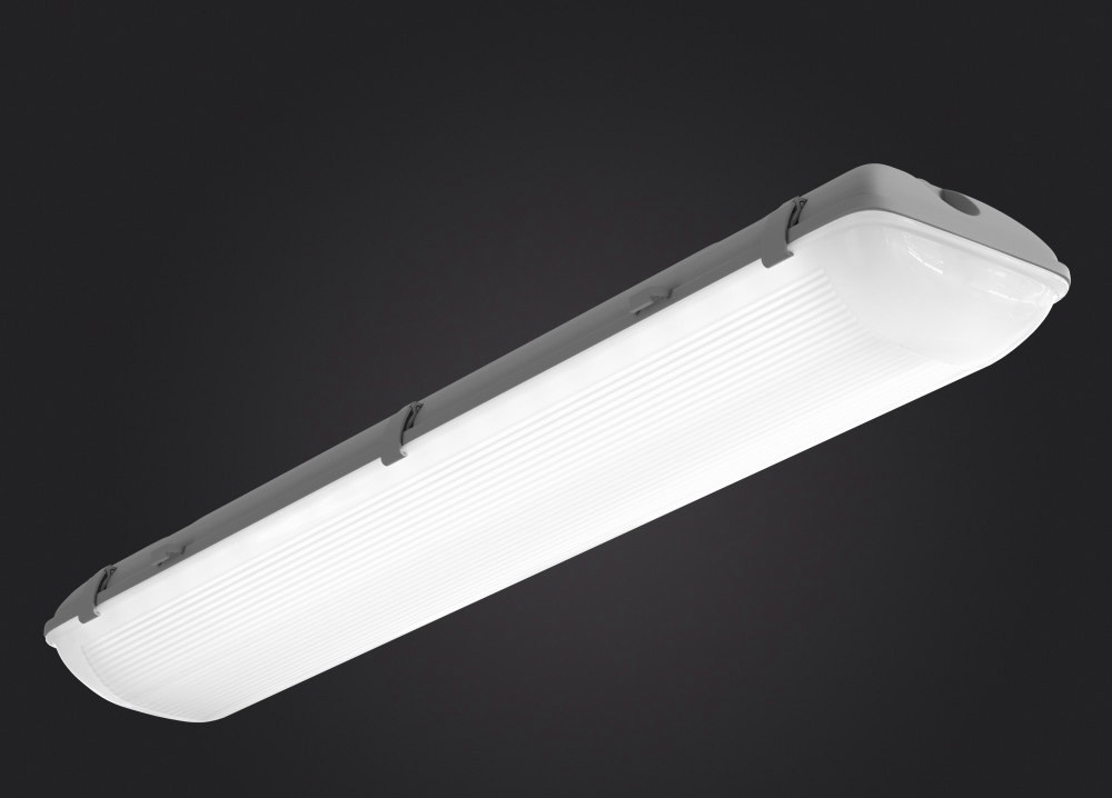 Светильник LED Арктик мини (ЛСП 2х18) 17Вт 3000К IP65 2200Лм Опал 655х125х105мм DARKLUM