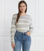 Хлопковый свитер soft c-nk Tommy Hilfiger - серый(WW0WW40264)