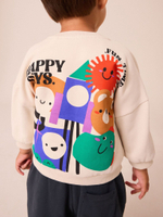 Толстовка и джоггеры в комплекте для мальчика Next B12-013, Бежевый, Темно-серый