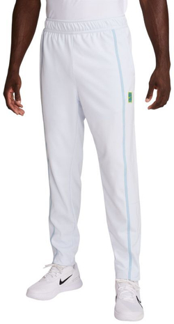 Мужские теннисные штаны Nike Court Heritage Pants - football grey/light armory blue - Фиолетовый