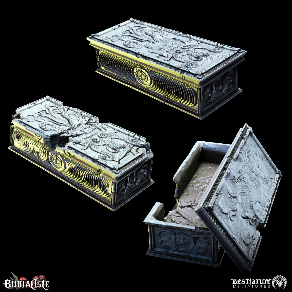 Погребальный остров Burial Isle 32mm Миниатюры