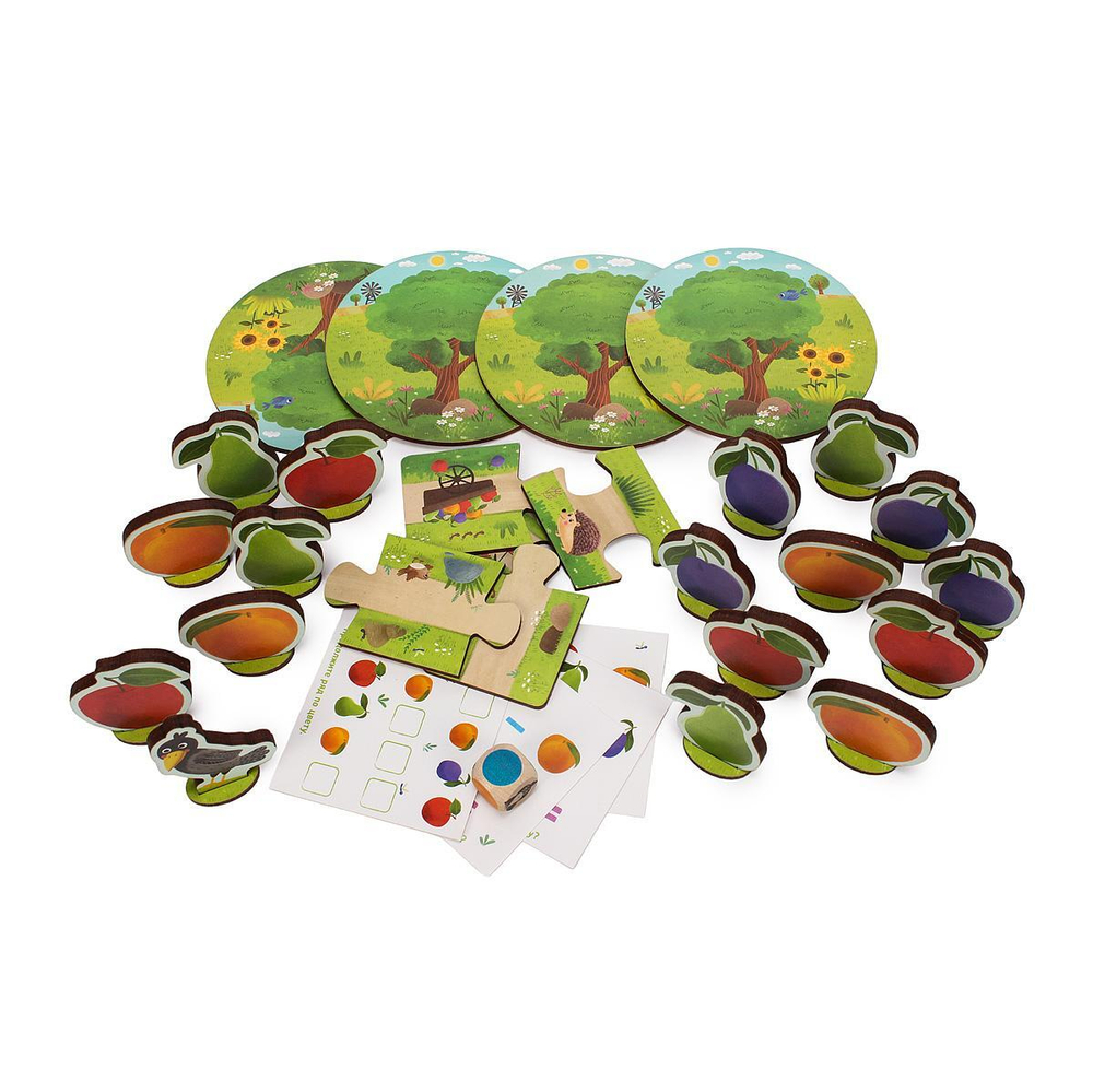 Настольная игра обучающая (дидактическая) "Фруктовый сад" (DREAM MAKERS)