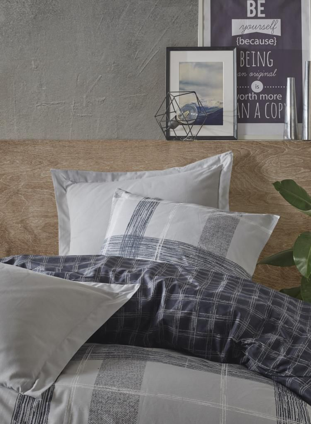 Комплект постельного белья COTTON BOX Семейный (2 пододеяльника) Ранфорс Miranda