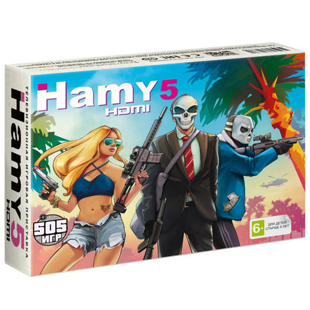 HAMY 5 16bit/8bit HDMI GTA (505 игр)
