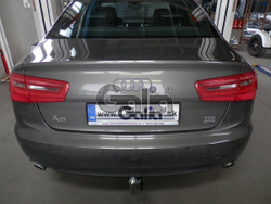 Фаркоп оцинкованный Galia A049A для Audi A6 седан/универсал 2011-2019, A6 Allroad 2012-, A7 Sportback 2011-2017(паспорт и сертификат в комплекте)(без электрики)