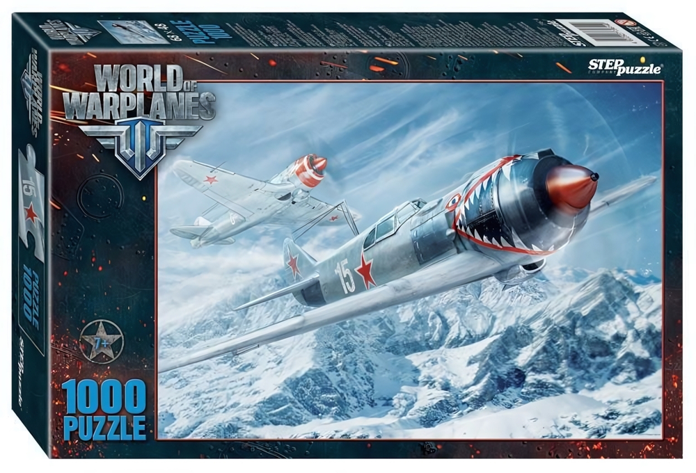 Пазл 1000эл. "Wargaming.net. World of Warplanes" (Степ пазл)