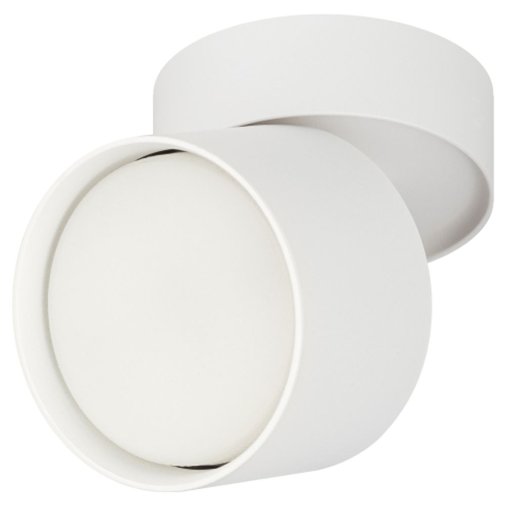 Светильник настенно-потолочный спот ЭРА OL12 GX53 SWH под лампу GX53 белый